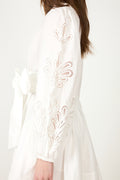 Poplina Dress - White