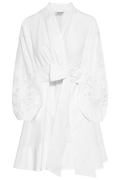Poplina Dress - White