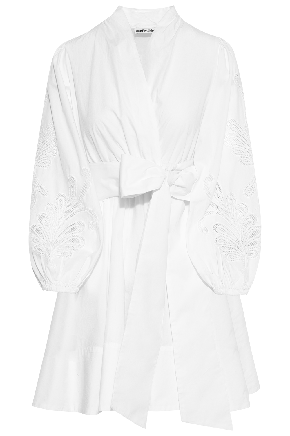 Poplina Dress - White