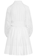 Poplina Dress - White