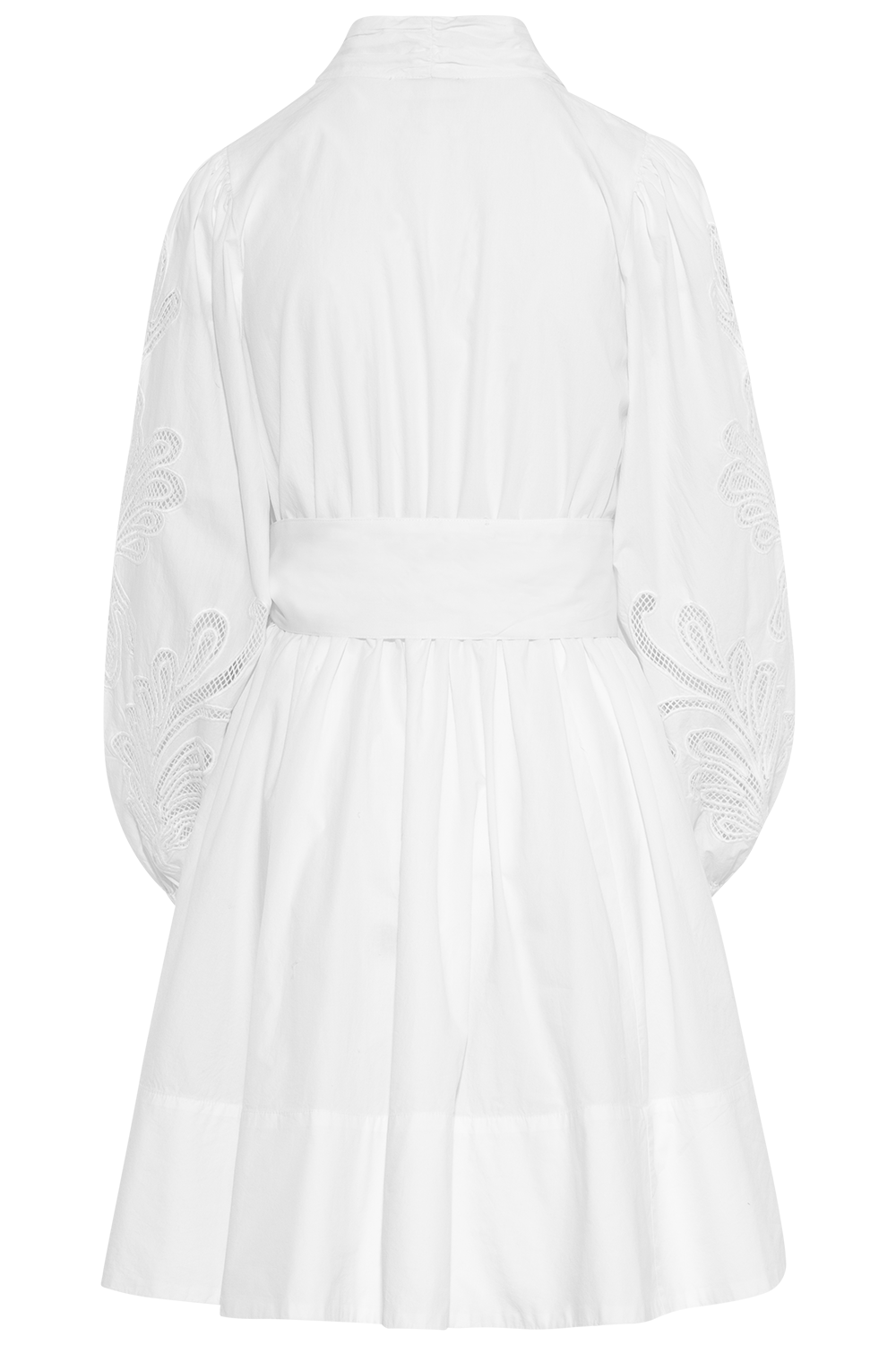 Poplina Dress - White