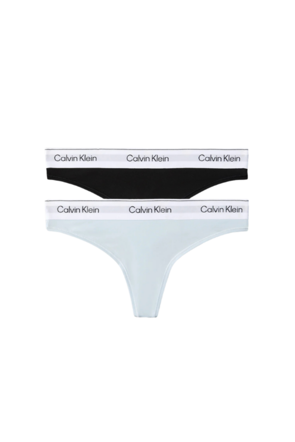 Thong 2Pk - Black/Plein Air
