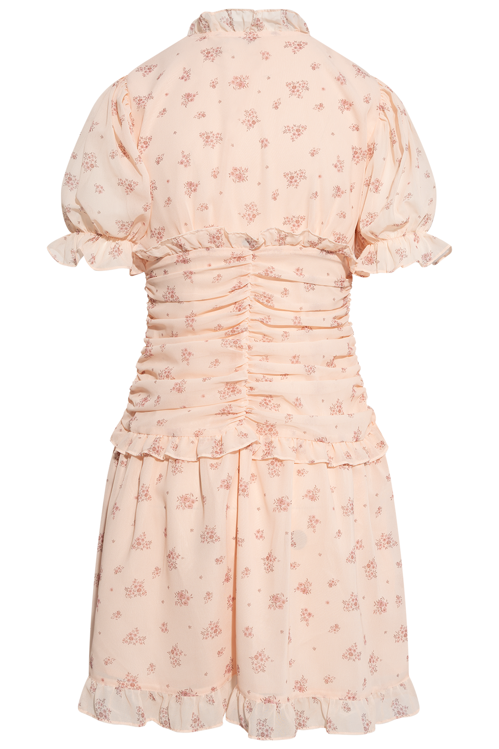 Arielic Dress - Pink Flower Print