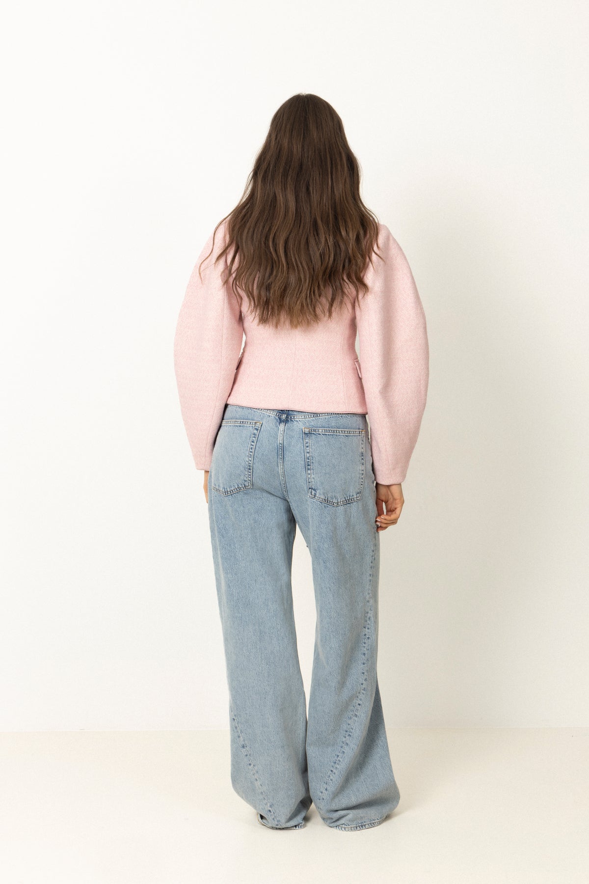 Cocoon Sleeved Jacket - Cherry Blossom