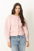 Cocoon Sleeved Jacket - Cherry Blossom