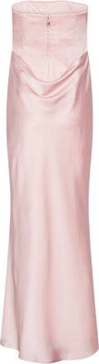 Corsage Long Dress - Blushing Bride