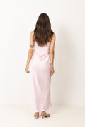 Corsage Long Dress - Blushing Bride