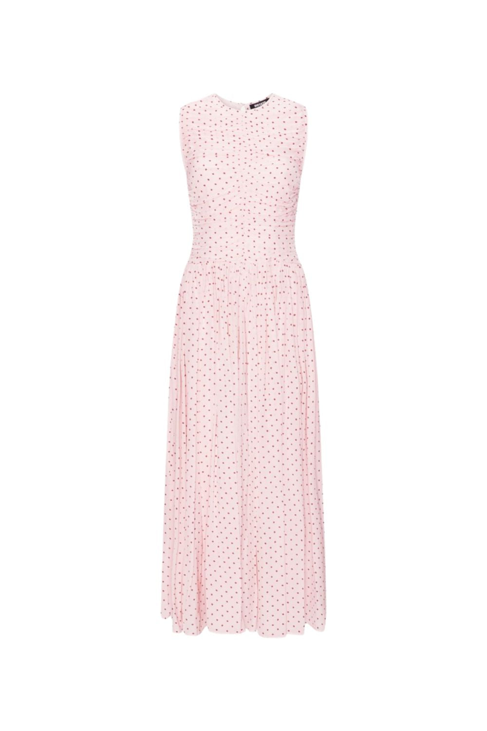Ns Ruched Dress - Barely Pink Comb.