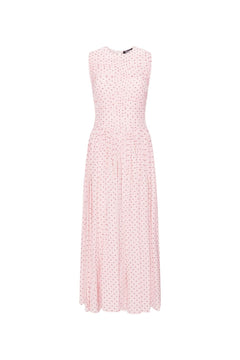 Ns Ruched Dress - Barely Pink Comb.