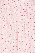 Ns Ruched Dress - Barely Pink Comb.