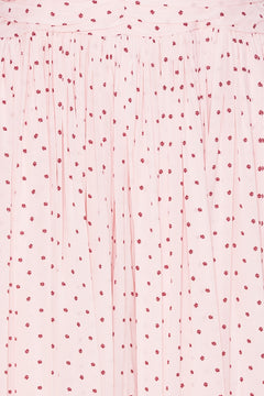Ns Ruched Dress - Barely Pink Comb.