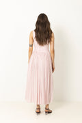 Ns Ruched Dress - Barely Pink Comb.