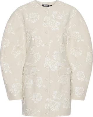 Jacquard Tailored Dress - Rainy Day