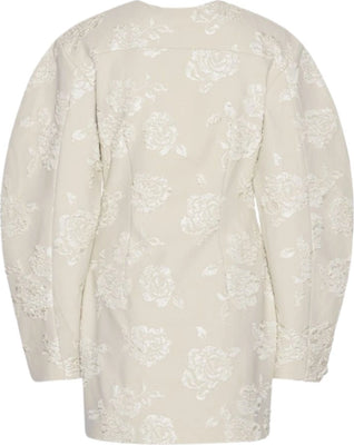 Jacquard Tailored Dress - Rainy Day