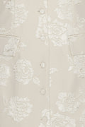 Jacquard Tailored Dress - Rainy Day