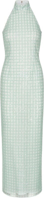 Beaded Maxi Dress - Ice Flow