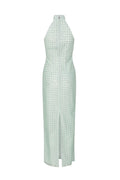 Beaded Maxi Dress - Ice Flow