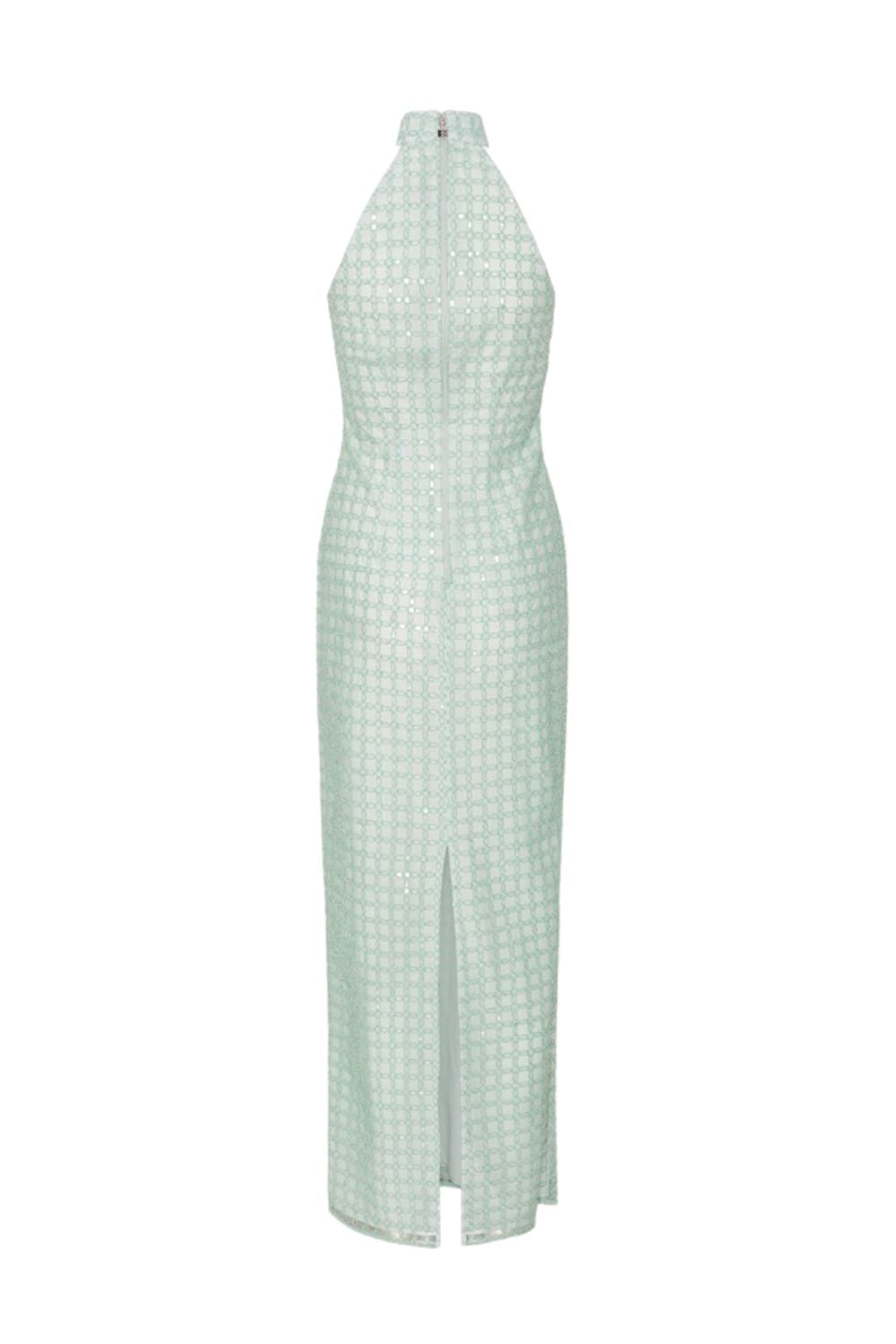 Beaded Maxi Dress - Ice Flow