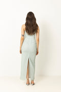 Beaded Maxi Dress - Ice Flow
