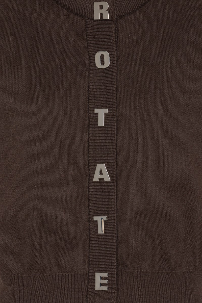 Firm Knit Ss Cardigan - Molé
