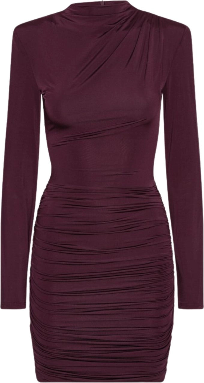Drapey Mini Dress - Winetasting