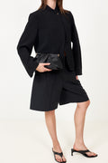 Lia Mini Clutch - Black