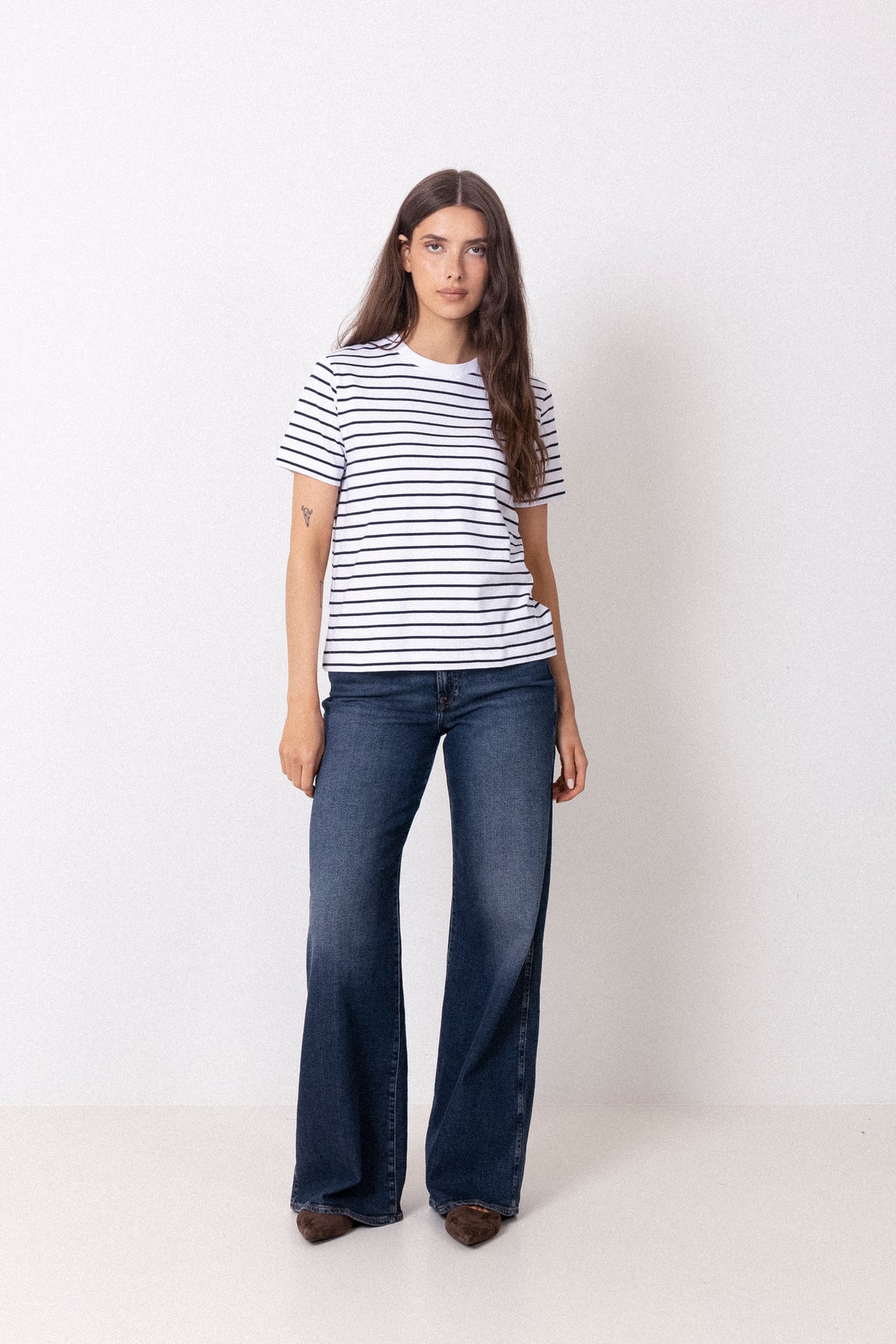 Camino T-Shirt Ss - Salute Stripe