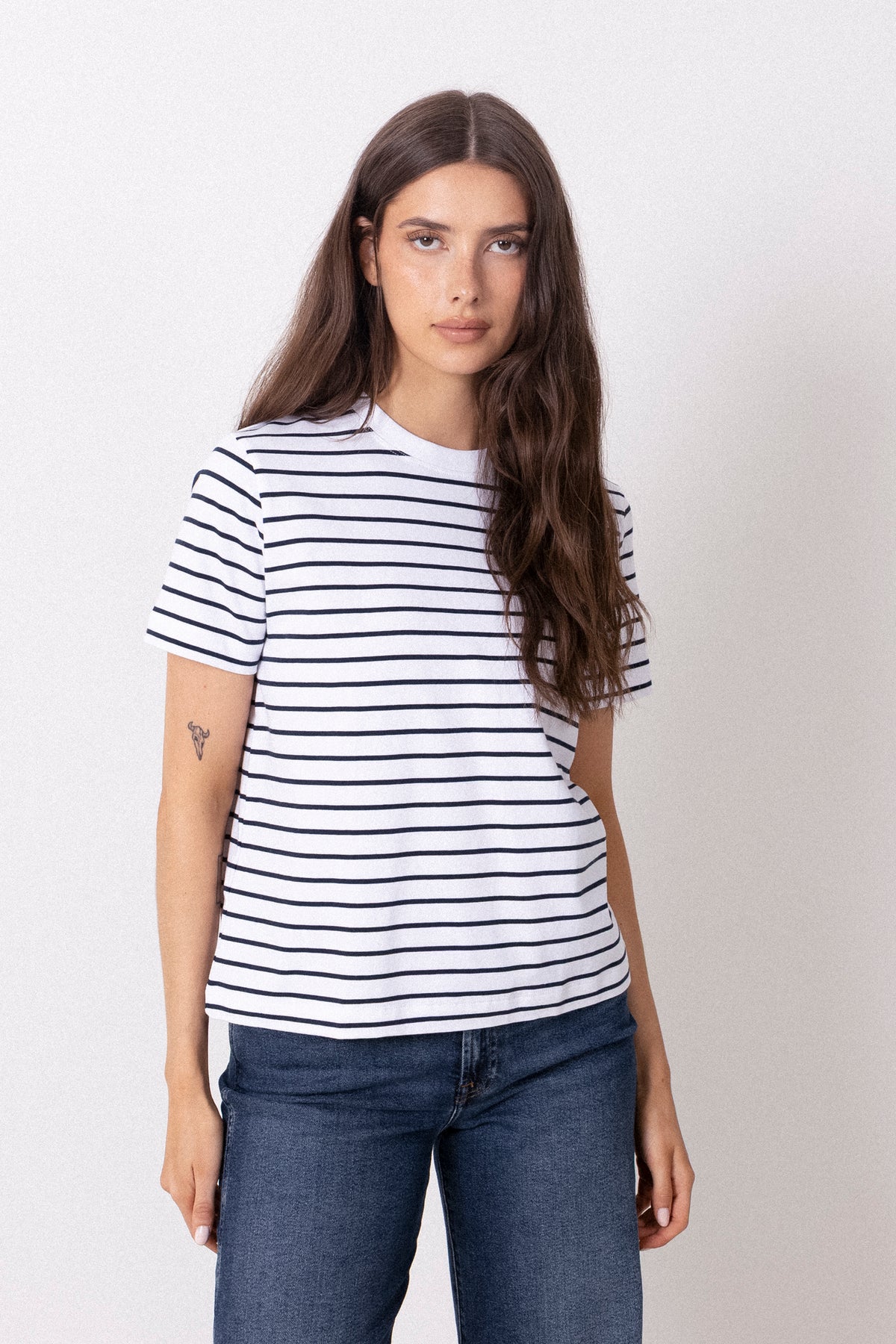 Camino T-Shirt Ss - Salute Stripe