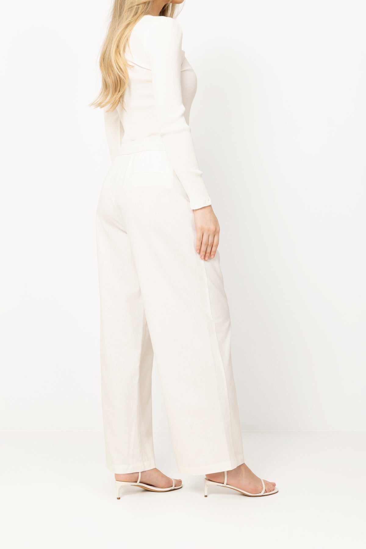 Eirin Linen Pants - White