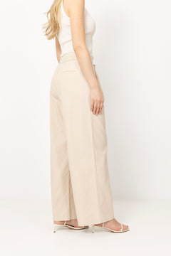 Eirin Linen Pants - Beige