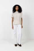 Cade Tee Anine Bing - Washed White Leopard