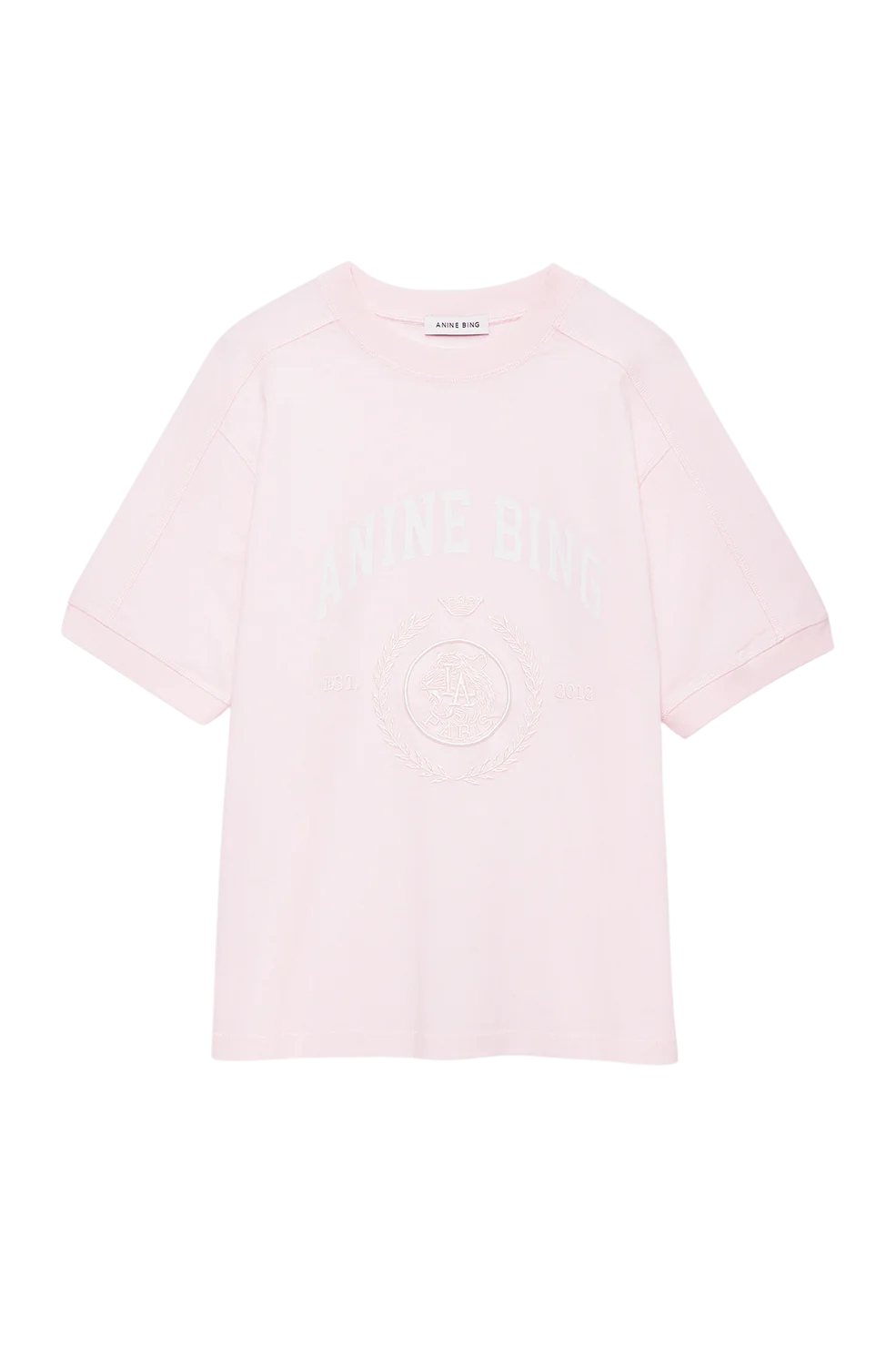 Jaylin Tee Collegiate - Powder Pink