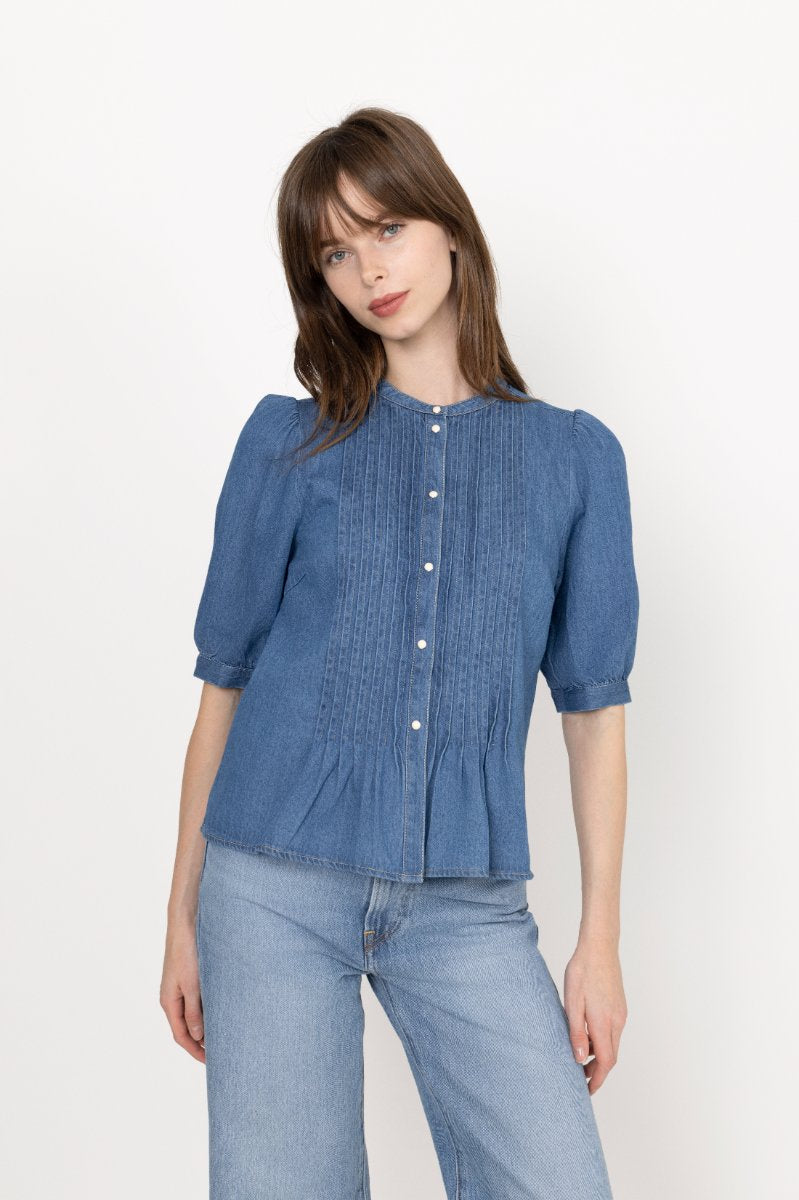 Alesiapw Sh - Medium Blue Denim