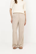 Pennie Ginia Hw Pants - Sand Melange