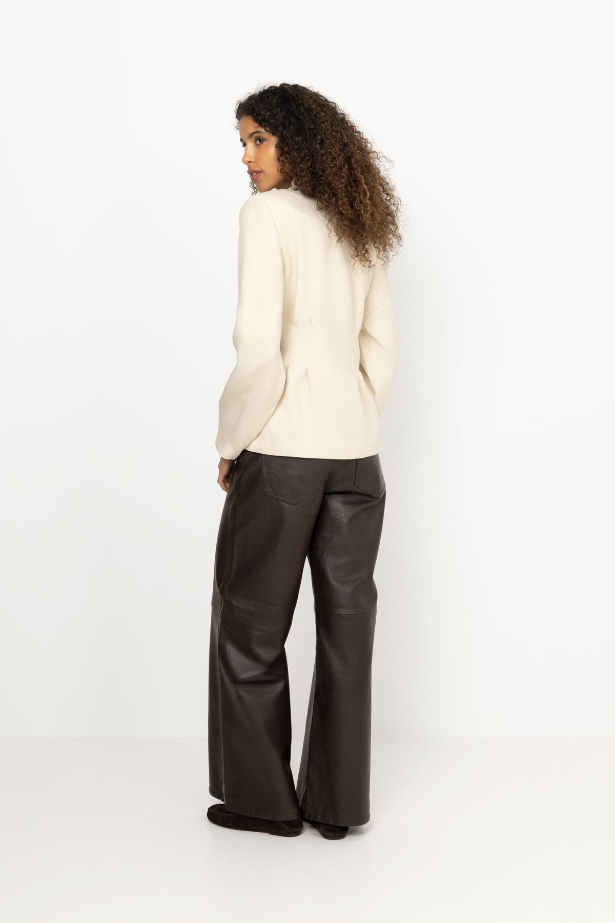 Esteriane Blazer - Oatmeal Melange