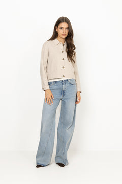 Viana Ginia Jacket - Sand Melange