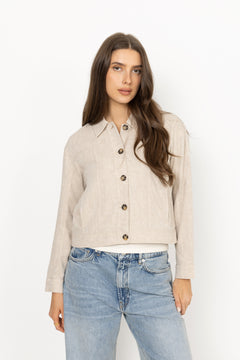 Viana Ginia Jacket - Sand Melange