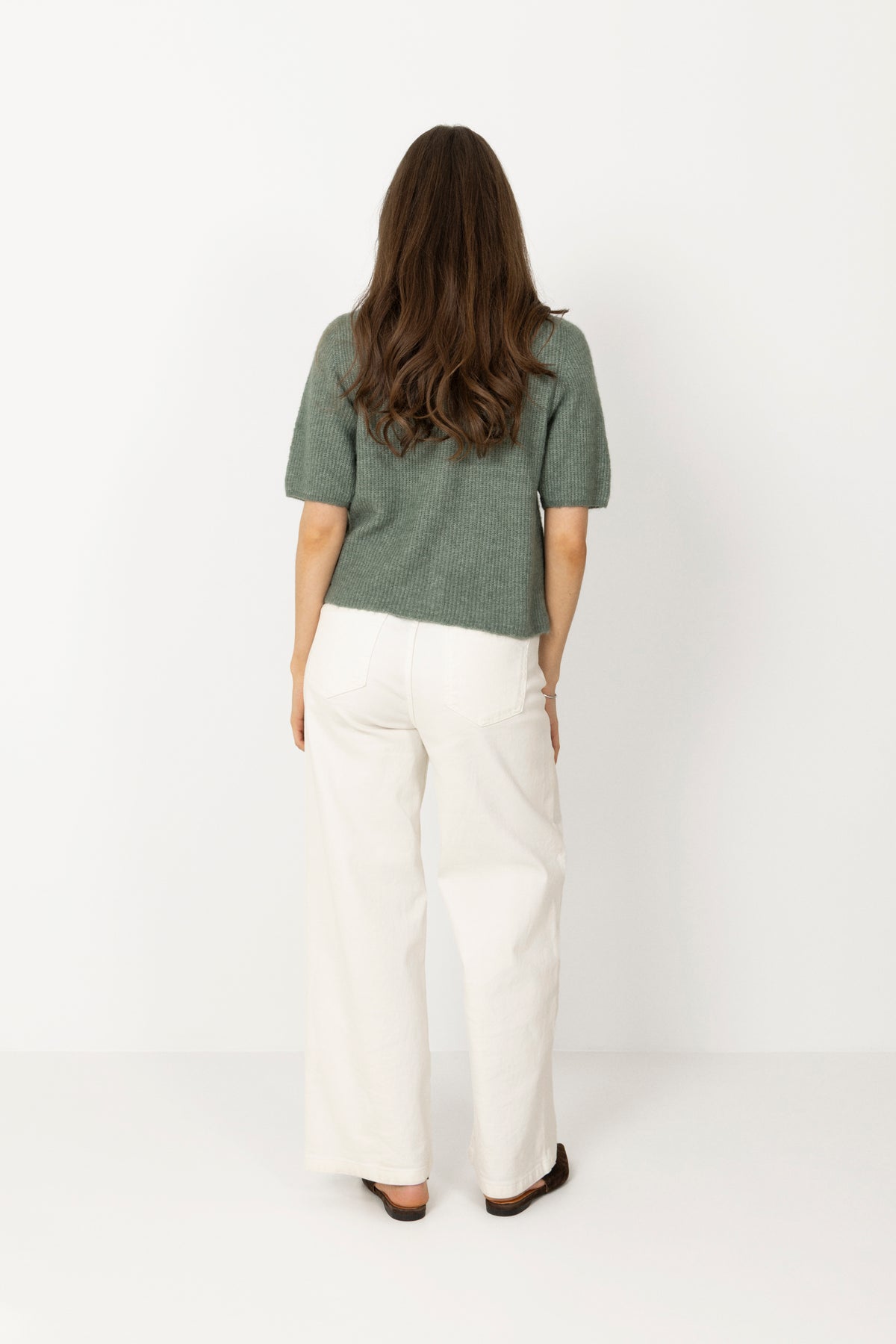 Jinie Hope 2/4 Cardigan - Laurel W Mel