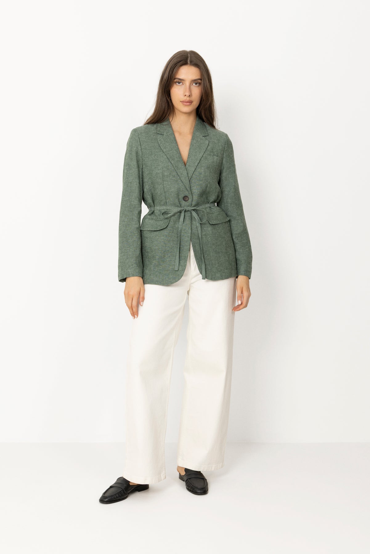 Viana Ginia Blazer - Laurel W Mel