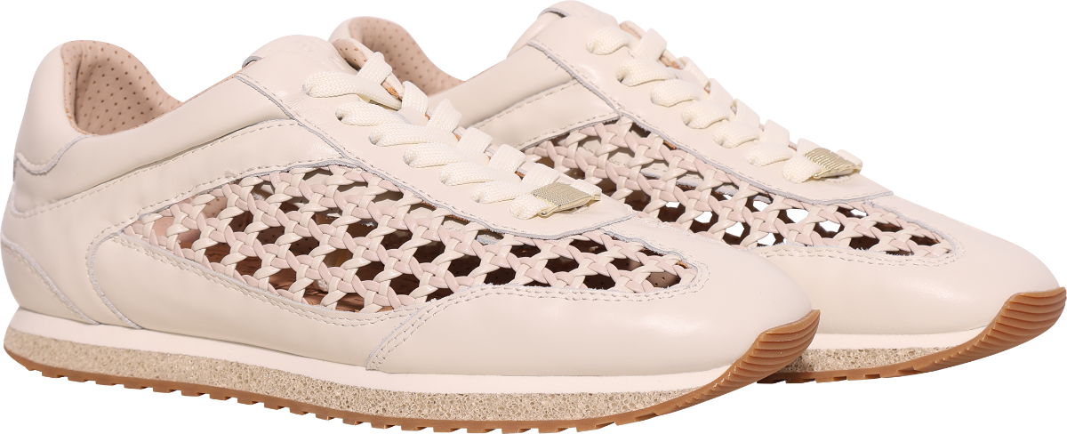 P2011 Donna - Woven Bianco/Taupe