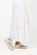 P2011 Donna - Woven Bianco/Taupe