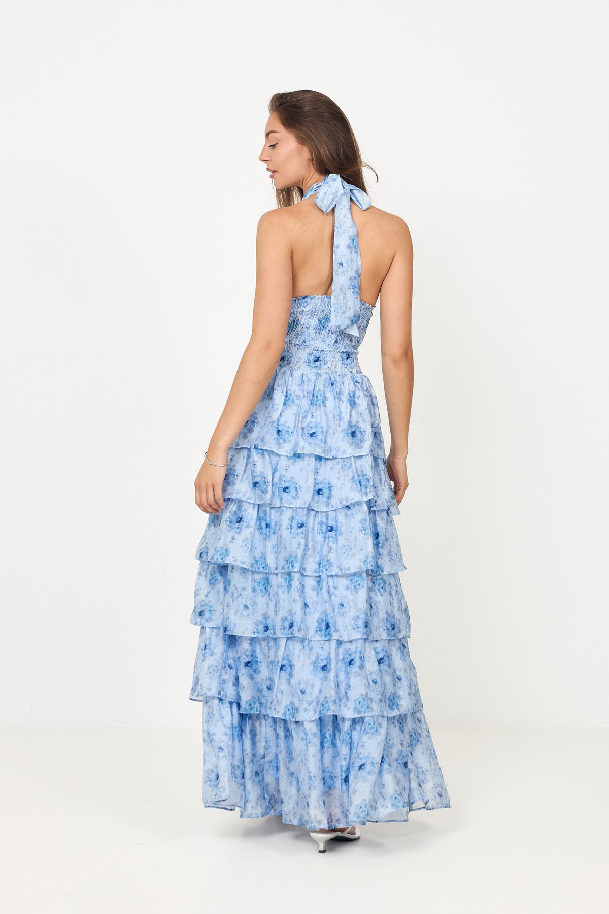 Ingalu Maxi Dress - Blue