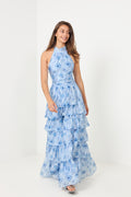 Ingalu Maxi Dress - Blue