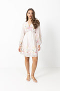 Maja Chiffon Mini Dress - Light Pink