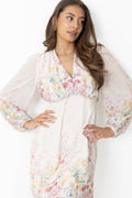 Maja Chiffon Mini Dress - Light Pink