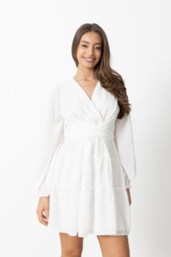 Hedvig Mini Dress - White