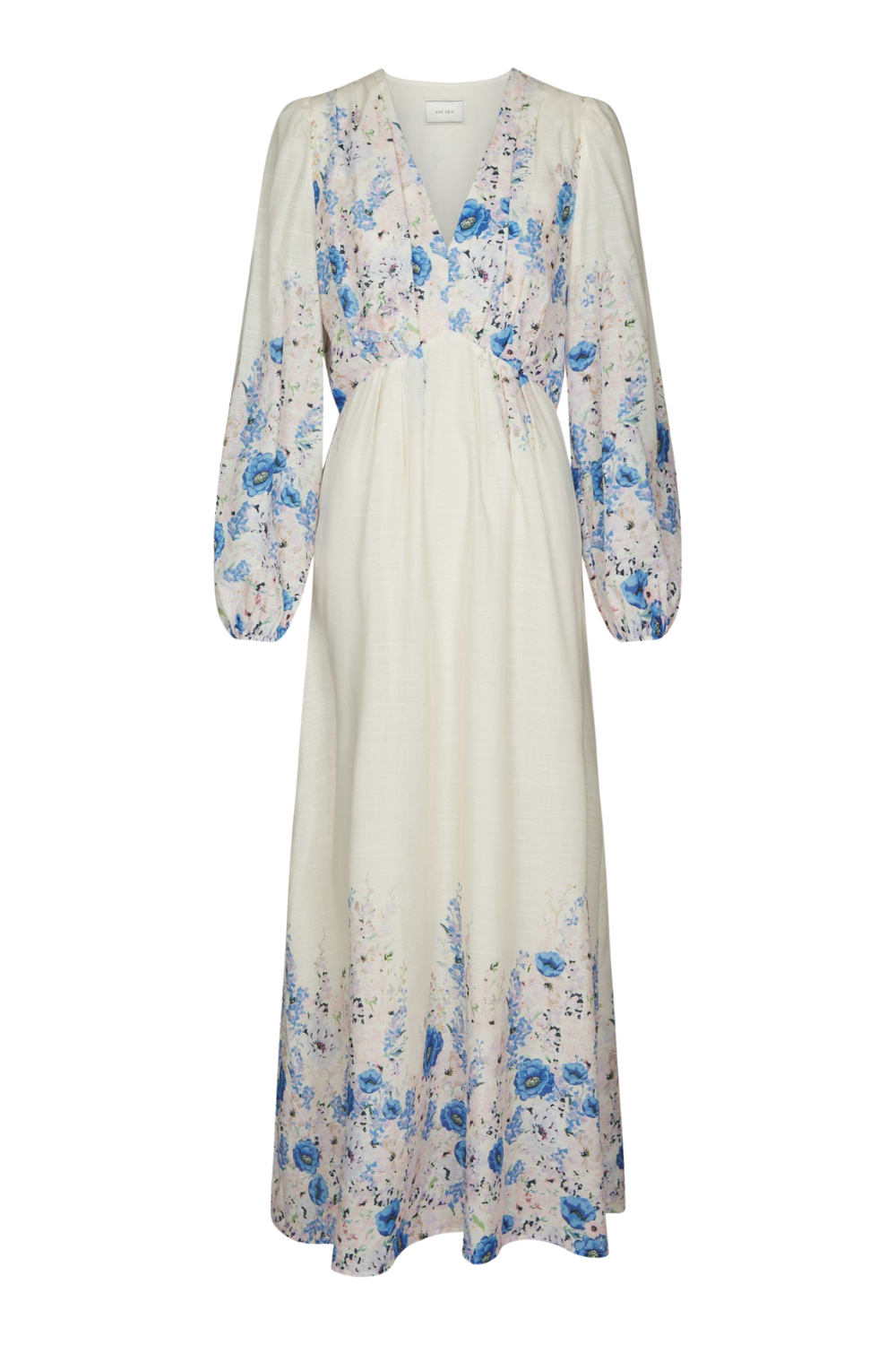 Silfi Flower Print Dress - Blue