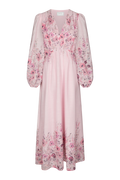 Silfi Flower Print Dress - Dusty Rose