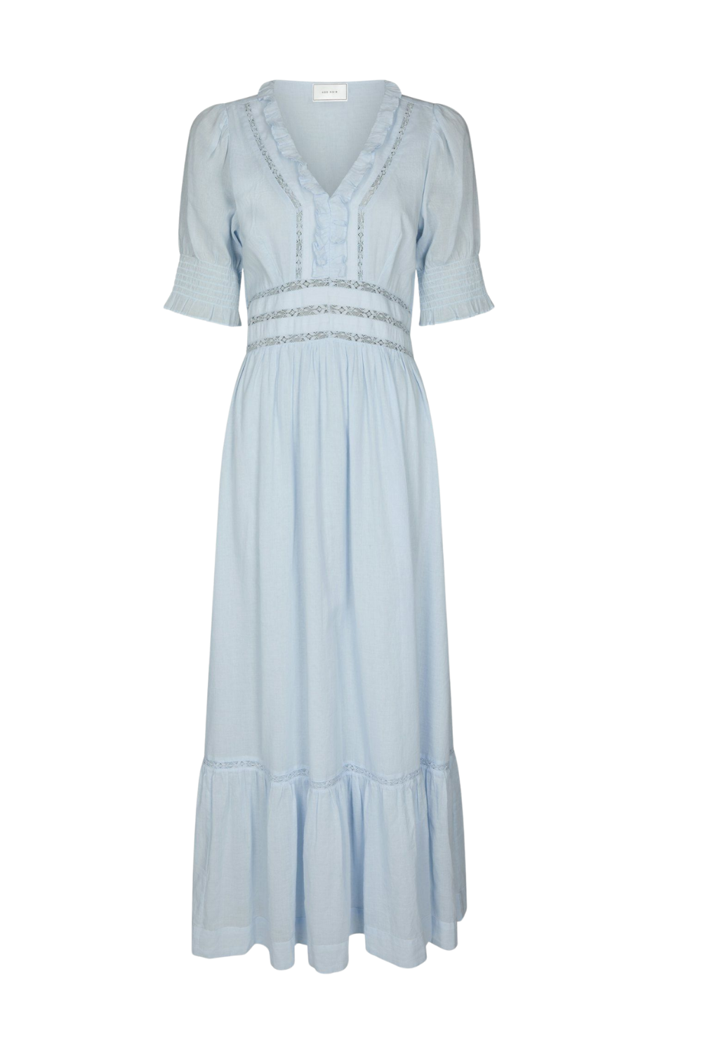 Alvina S Voile Dress - Light Blue