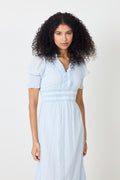 Alvina S Voile Dress - Light Blue